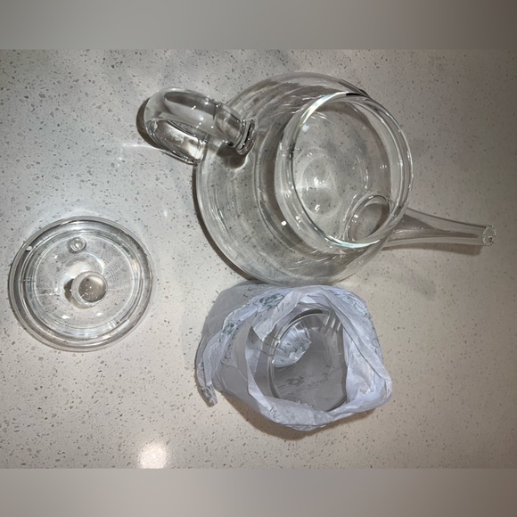 Teabloom Stovetop & Microwave Safe Glass Teapot 36 Oz with Removable Tea Infuser - Picture 5 of 8